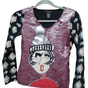 Custo Barcelona Metallic Print - Gorgeous Design